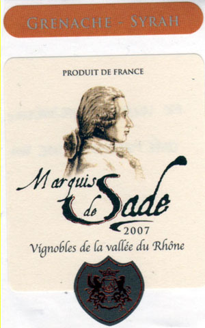Cuvée 2009 "MARQUIS DE SADE"