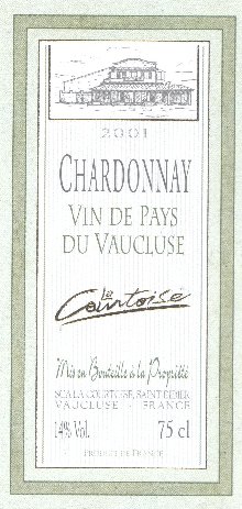 Cuvée  "CHARDONNAY"